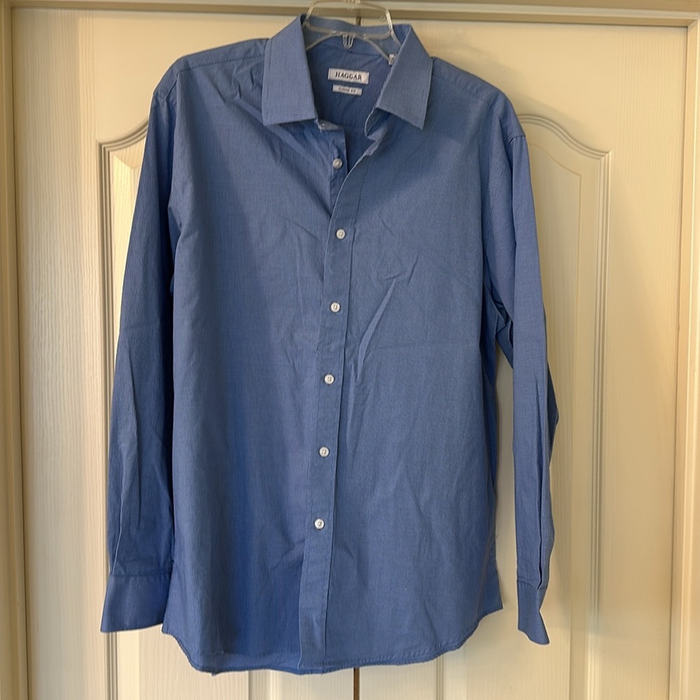 Haggar classic fit dress shirt.